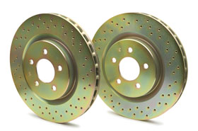 Brembo Cross Drilled Brake Rotors for WRX/STI