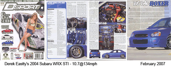 DSport Magazine Featured Car February 2007